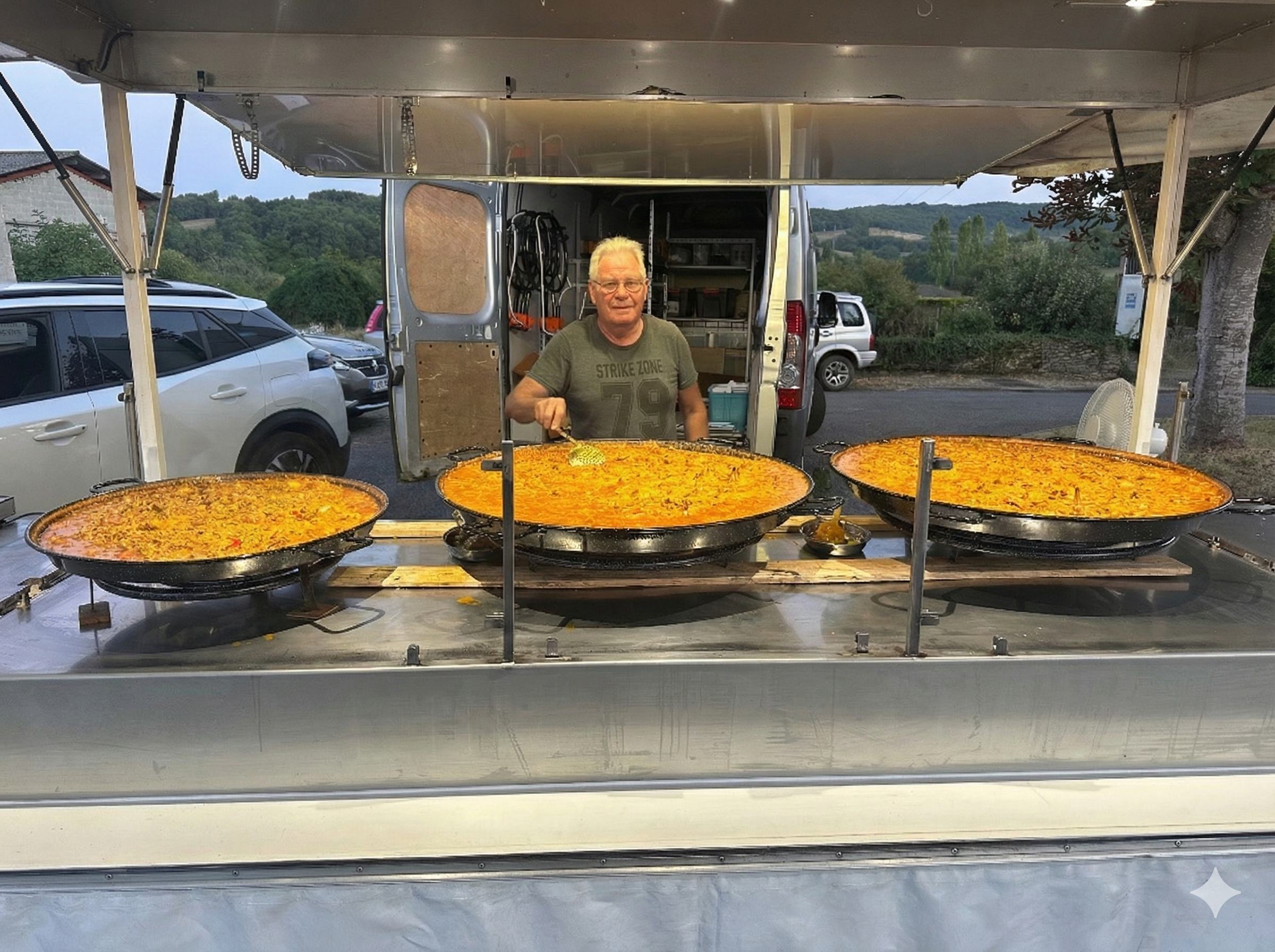 Show cooking extérieur